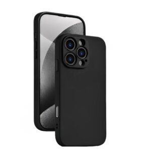 iPhone 16 Pro Liquid Silicone Protective Case – Premium Soft-Touch TPU Shock-Absorbent Back Cover