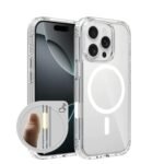 iPhone 16 Pro Max Clear Magnetic Case, Camera Control Capture Button, MagSafe Compatible, Military-Grade Shock Protection, Slim, Anti-Yellow, Scratch-Resistant